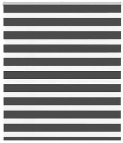 zebrafüggönnyel fekete szövetszélesség 125,9 cm poliészter