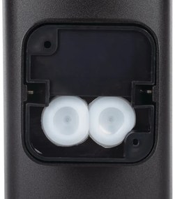 Kanlux 38882 - Kültéri fali lámpa ZEVI 2xGU10/10W/230V IP54 fekete