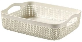 Curver KNIT tálca A4 fehér Méret: S