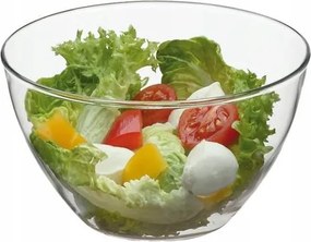 Saláta tálaló , üvegtál, vékony falú, Simax 0,3L