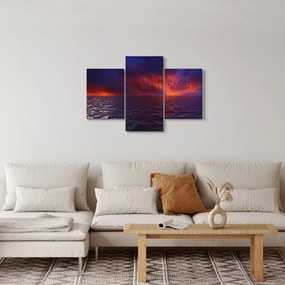 Tengeri kép a madarakkal (90x60 cm)
