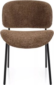 Kiso Noelle étkezőszék cappuccino/fekete