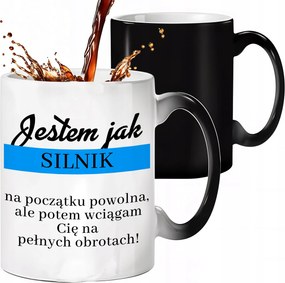 Mágikus Bögre Fekete Matt Olyan Vagyok, Mint Egy Motor Lányoknak