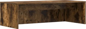 vidaXL Falra szerelhető íróasztal Füstölt tölgy 100 x 45 x 30 cm