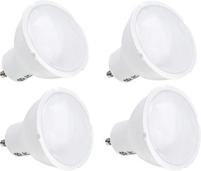 4 x Led izzó GU10 5W villogásmentes Meleg szín