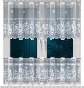 Mg Irigység karnis fehér 25781 300x50cm kész