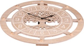 Falióra – 60 cm átmérő, MDF, középen életfa
