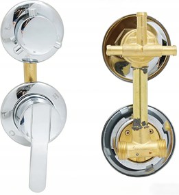 Csaptelep Beépített Hidromasszázs Zuhanykabinhoz 10CM 3 Funkció