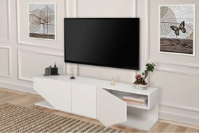 Inci White TV-asztal