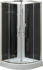 Marco Black II zuhanykabin 80x80x195 cm