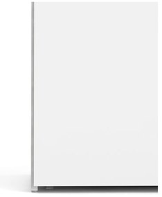 Fehér ruhásszekrény 78x200 cm Space – Tvilum