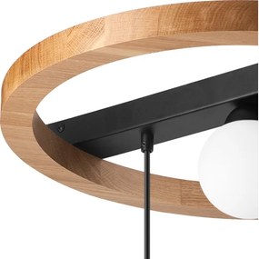 Csillár zsinóron OTIS 2xG9/5W/230V + 2xE27/15W/230V tölgy