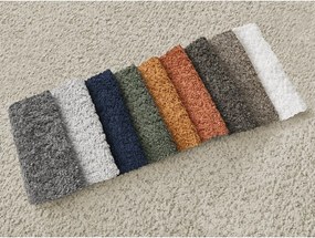 Bézs buklé kinyitható-tárolóhelyes sarokkanapé (jobb oldali-heverő résszel) Montaigne – Bobochic Paris