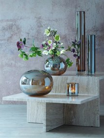 Epoque váza, m. 18 cm, fényes borostyán - LSA international