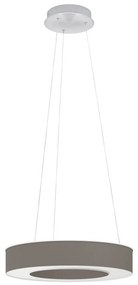 EGLO 39994 GUAMARE Modern Led Függesztett Lámpa Fehér, Cappucino, Nikkel LED IP20