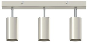 Mennyezeti Spotlámpa 3 Irányban Állítható Brushed Nickel GU10