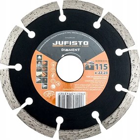 Gyémánttárcsa 115x22,2 Tetőcserép, Beton, Tégla