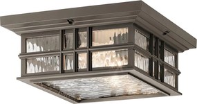 Elstead klasszikus kültéri mennyezeti lámpa beacon square eves bronz elsklbeaconsquarefoz IP44
