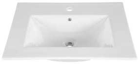 COMAD COMAD UM-CFP LAVA 60D - Beépíthető mosdó LAVA 61x46 cm kerámia/fényes fehér CM0007