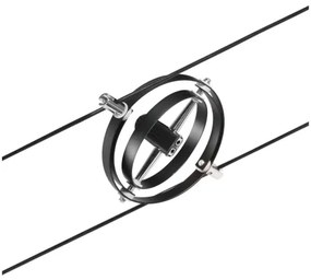 Paulmann 94494 - 8x GU5,3/7,5W CARDAN spotlámpa, 230V, fekete