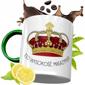 Zöld Bögre Raktárosnak Születésnapra Ajándék fényképes nyomtatással