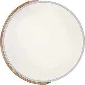 Rabalux 71419 - LED mennyezeti lámpa MAPLE2 40W/230V 3000/4000/6500K fehér/tölgy Ø61 cm