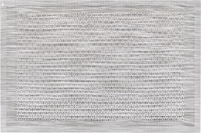 Asztali alátét átszőtt ezüst 45x30cm elegáns asztali szőnyeg