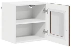 Fali konyhaszekrény 2 pcs Barna Tölgy 40 x 31 x 40 cm Faanyag