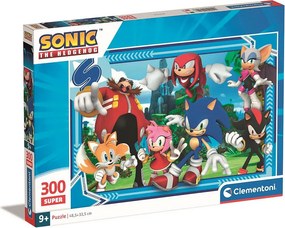 Sonic a sündisznó Crew 300 db-os puzzle Clementoni