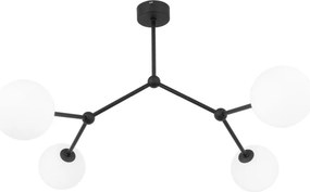 TK LIGHTING 4855 FAIRY Loft Mennyezeti Lámpa Fehér, Fekete G9 IP20