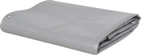 vidaXL szürke ponyva 650 g/m² 1,5 x 10 m