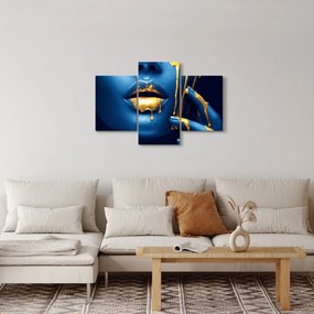 Egy emberi arc kép (90x60 cm)