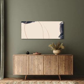 Kép - Bézs absztrakció (120x50 cm)