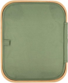 Ruháskosár NOLVIO 50 L, zöld