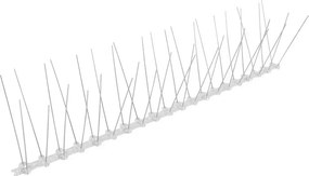 Rozsdamentes galambriasztó tüskék, 50 x 12 cm