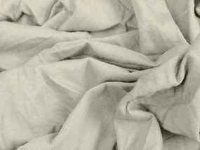 Jersey krém lepedő 180x200 cm