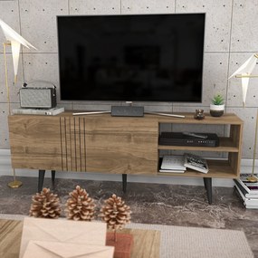 TV szekrény Ronas - Walnut