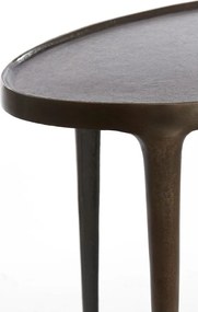 Fém kerek tárolóasztal szett 2 db-os 33x70 cm Arica – Light &amp; Living