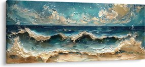 Kép - A tenger festése (120x50 cm)