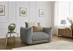 Szürke fotel Ernest – Bobochic Paris