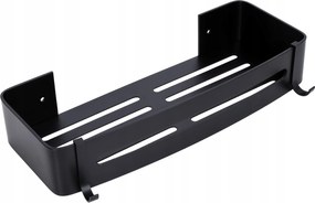 Fürdőszobai Zuhanypolc Akasztós Fali Zuhany Fekete Loft