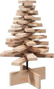 vidaXL tömör fenyő karácsonyfa dekorációnak 60 cm