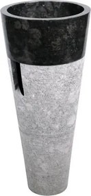 DIVERO Mosdókagyló márvány CUNEO Ø40