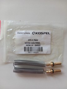 Fűtőelem 2,75kW Kospel EPS-5,5kW EPS2-5,5kW 230V bojlerhez