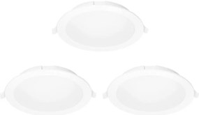 Aigostar -KÉSZLET 3x LED RGBW Dimmelhető függesztett mennyezeti lámpa MESH 15W/230V 2700K-6500K átm. 17cm