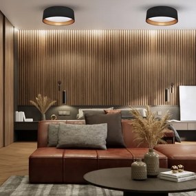 LED Mennyezeti lámpa RONDO LED/18W/230V fekete