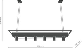 Függeszték Fehér AMPLEX 8725
