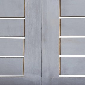7 részes szürke tömör akácfa kerti étkezőgarnitúra