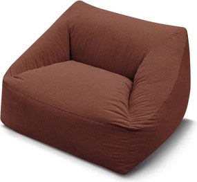 Narancssárga kordbársony babzsákfotel Lilibet – Bobochic Paris