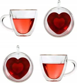 Thermo Poharak Szív 250ml Valentin Nap Kpl.